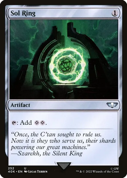 Sol Ring, Magic card 40K 252 — Warhammer 40,000 Commander set