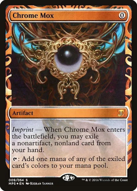 Chrome Mox, Magic card MPS 9 — Kaladesh Inventions set