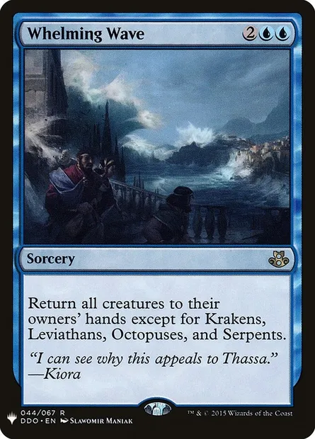 Vague de submersion, carte Magic PLST DDO-44 — extension The List