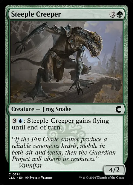 Steeple Creeper, Magic card CLU 174 — Ravnica: Clue Edition set