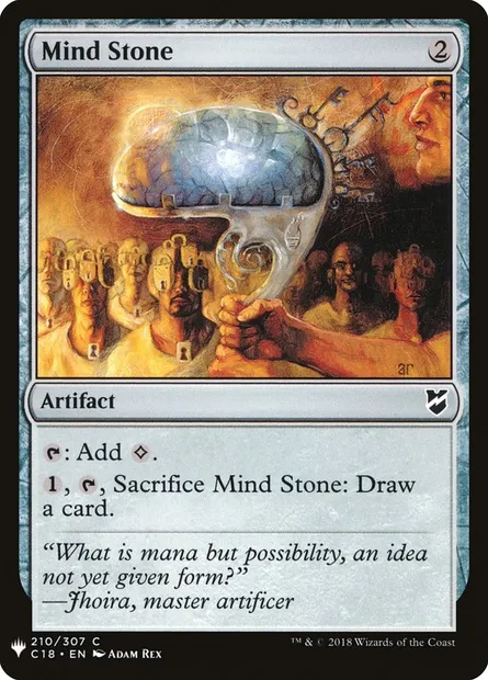 Mind Stone, Magic card PLST C18-210 — The List set