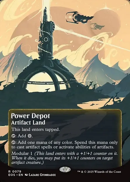 Power Depot, Magic card EOS 79 — Edge of Eternities: Stellar Sights set