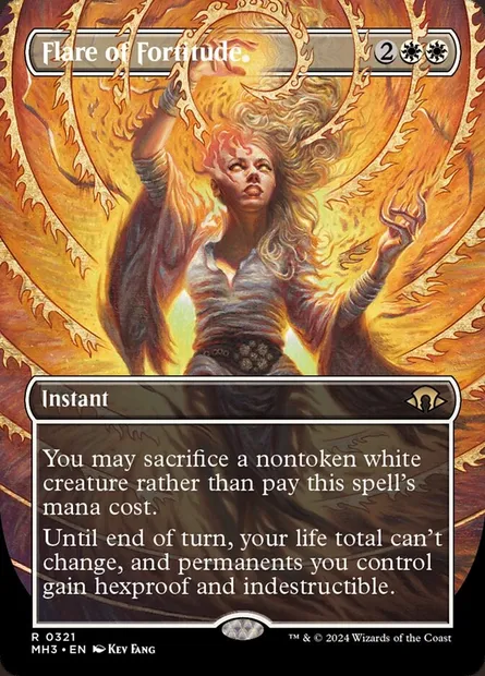 Flare of Fortitude, Magic card MH3 321 — Modern Horizons 3 set