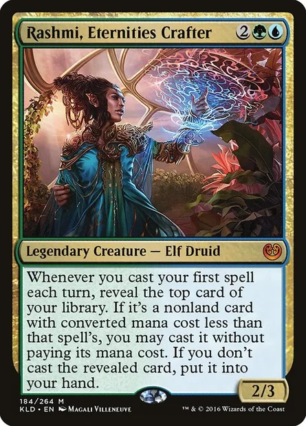 Rashmi, Eternities Crafter, Magic card KLD 184 — Kaladesh set