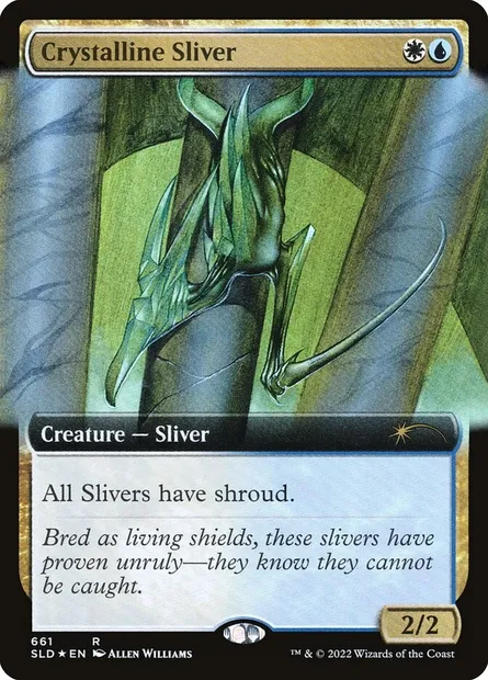 Crystalline Sliver, Magic card SLD 661 — Secret Lair Drop set