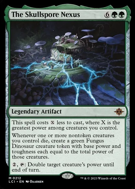 The Skullspore Nexus, Magic card LCI 212 — The Lost Caverns of Ixalan set