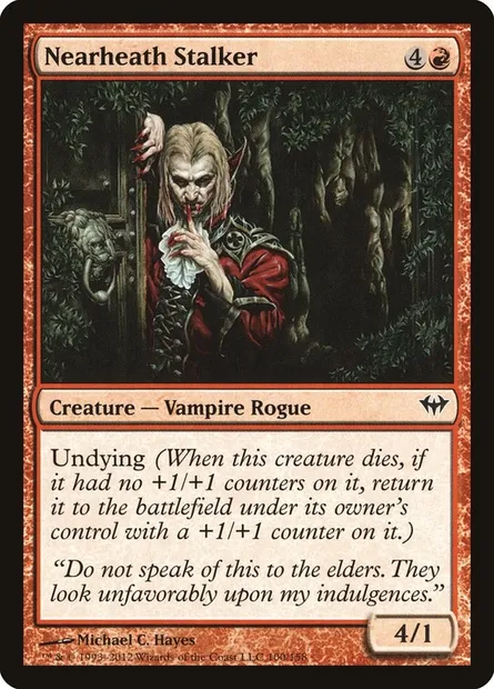 Nearheath Stalker, Magic card DKA 100 — Dark Ascension set