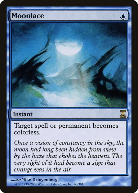 Moonlace, Magic card TSP 68 — Time Spiral set