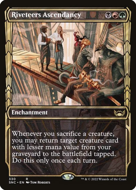 Riveteers Ascendancy, Magic card SNC 330 — Streets of New Capenna set