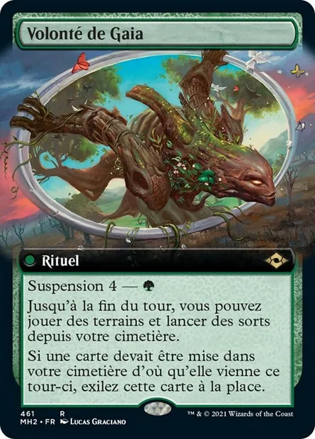 Volonté de Gaia, carte Magic MH2 461 — extension Horizons du Modern 2