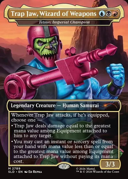 Tetsuo, Imperial Champion, Magic card SLD 2789 — Secret Lair Drop set