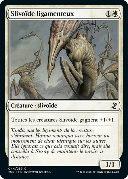 Slivoïde ligamenteux, carte Magic TSR 44 — extension Spirale Temporelle Remastered