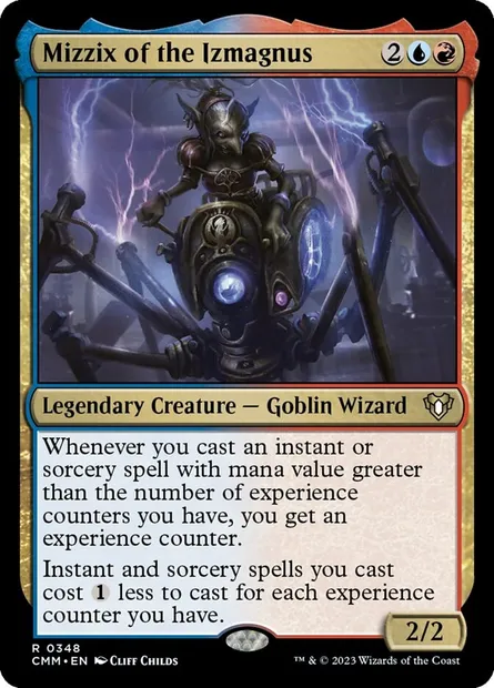 Mizzix of the Izmagnus, Magic card CMM 348 — Commander Masters set