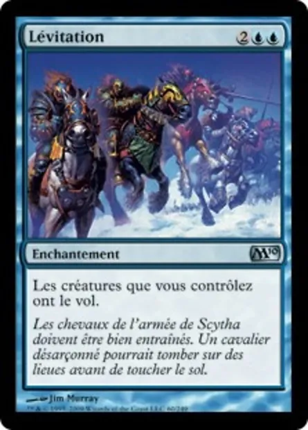 Lévitation, carte Magic M10 60 — extension Magic 2010
