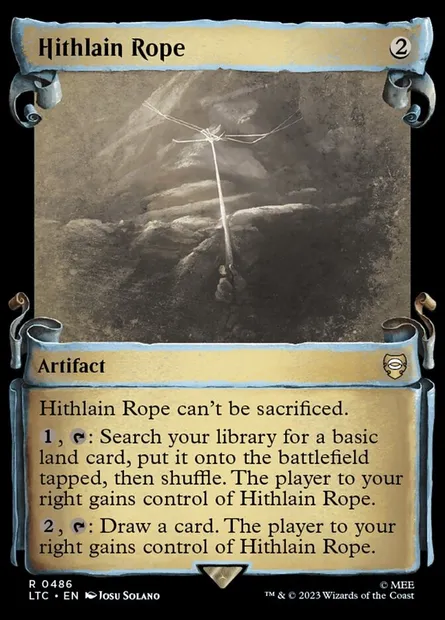 Hithlain Rope, Magic card LTC 486 — Tales of Middle-earth Commander set