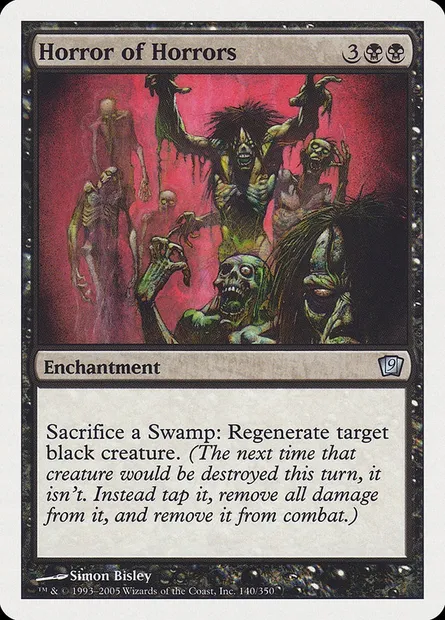 Horror of Horrors, Magic card 9ED 140 — Ninth Edition set